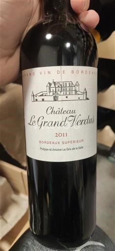 Bordeaux Bordeaux Supérieur Château Le Grand Verdus 2011