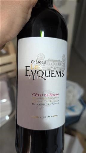 Burdeos Côtes-de-bourg Château Les Eyquems 2019