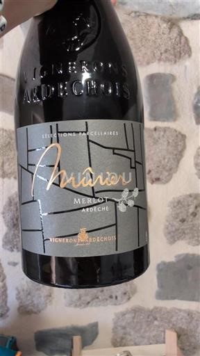 Víno Rouge sec Ardèche Non millésimé Francie Údolí Rhôny Côtes-du-Rhône AOC