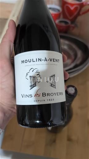Beaujolais Moulin-à-vent Vins des Broyers Icke årgångsbetecknad