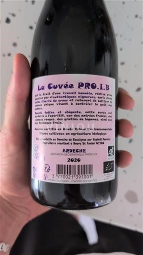 Alpy a Rhonské oblasti Ardèche Domaine Cousignac PRO.I.B 2020