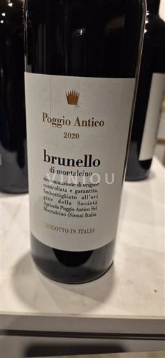 Toscana Brunello di Montalcino. Poggio Antico 2020