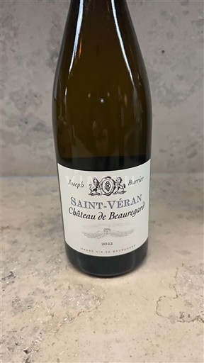 Borgoña Saint-Véran Château Beauregard 2022