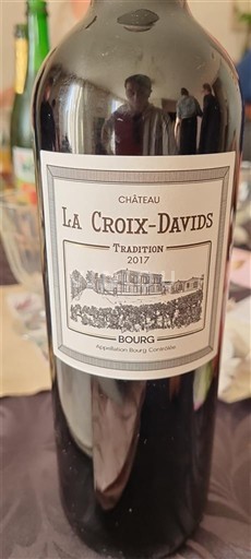 Burdeos Côtes-de-bourg Château La Croix-Davids Tradition 2017
