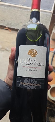 Burdeos Bordeaux Château La Rose Gadis 2021
