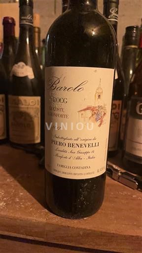 Piemont Barolo Piero Benevelli 2017