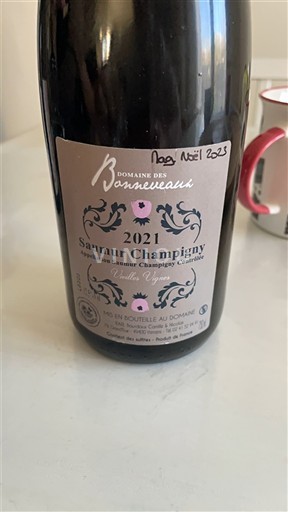Loirevallei Saumur-champigny Domaine S Barresneaux Vieilles Vignes 2021