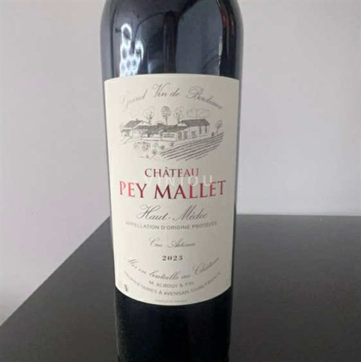 Bordéus Haut-Médoc Château Pey Mallet Séléction 2023
