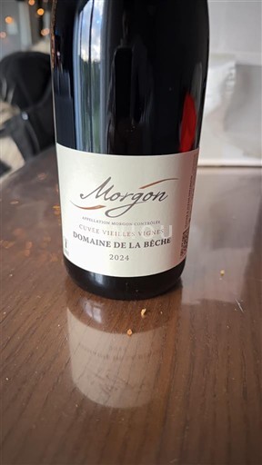 Beaujolais Morgon Domaine La Bêche Vieilles Vignes 2024