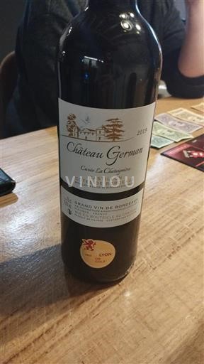Bordeaux Not Specified Château Germain La Châtaignière 2016