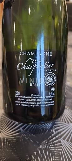 Champagne Paul Charpentiér Icke årgångsbetecknad