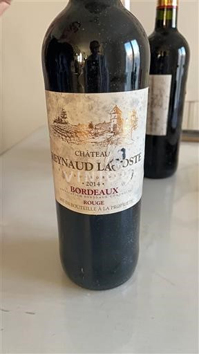 Bordeaux Château Reynaud Lacoste 2014