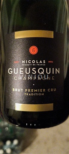 Champanhe Não especificado Premier Cru Nicolas Gueusquin Tradition Não Sazonado