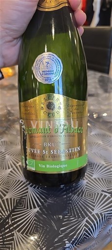 Alzacija Crémant d'Alsace Cave de Beblenheim St Sébastien 2015