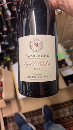 Loire Valley Sancerre Roger Neveu Esprit d'Antanfois 2016