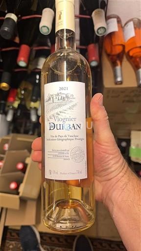 Provence, Ala-Rhônen laakso, Korsika Vaucluse Domaine Durban Viognier 2021
