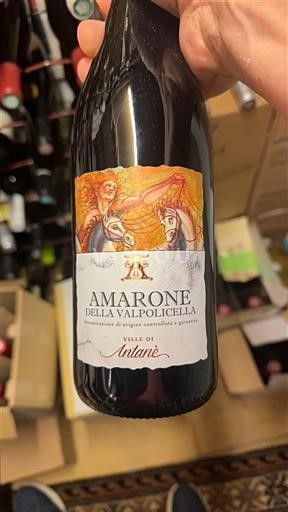 Weine Rouge sec Ville di Antanè 2019 Italien Venetien Amarone della Valpolicella DOCG