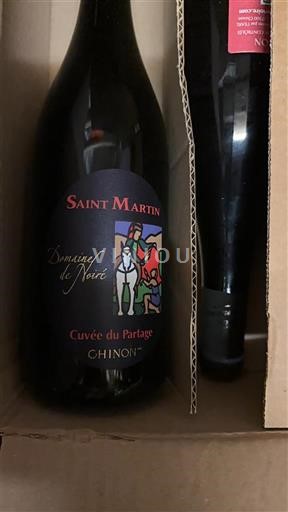 Vallée de la Loire Chinon Domaine Noire du Partage 2020