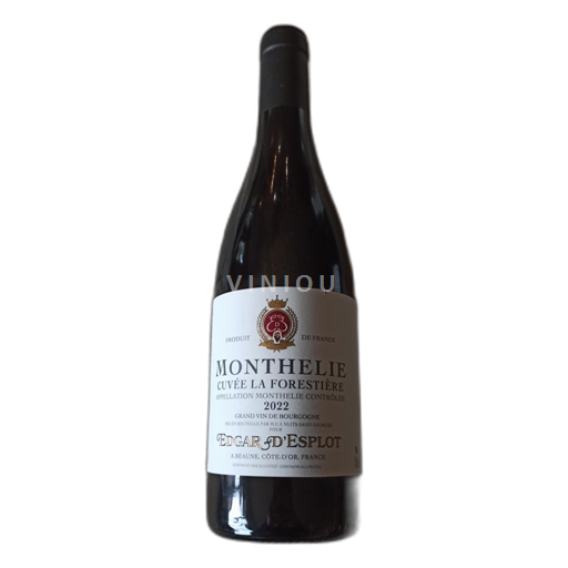 Burgundi Monthélie Edgar D'Esplot La Forestière 2022