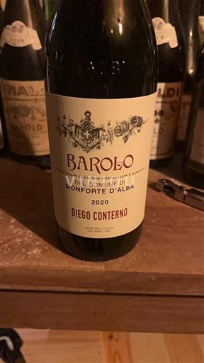 Piémont Barolo Diego Conterno del Comune di Monforte d'Alba 2020