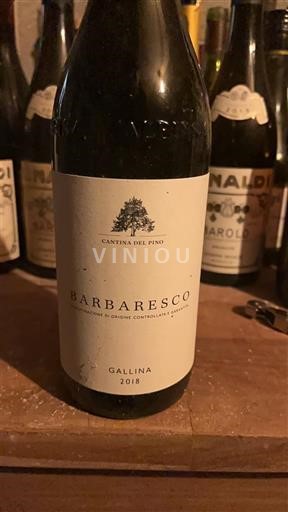 Piedmont Barbaresco Cantina del Pino Gallina 2018