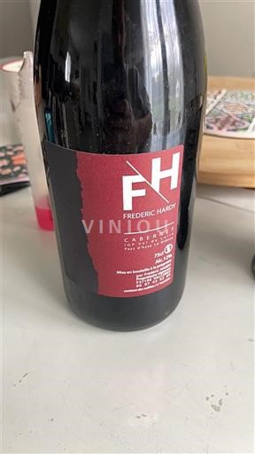 Bordeaux Frédéric Hardy Cabernet Icke årgångsbetecknad