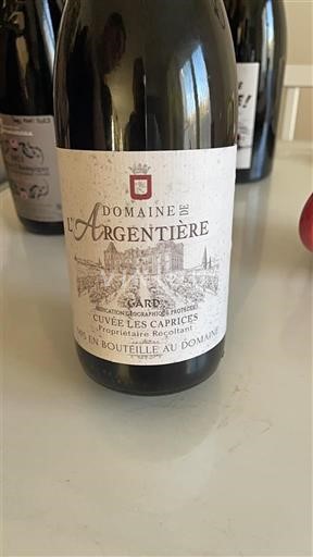 Languedoc och Roussillon Gard Domaine L'Argentiere Les Caprices 2017