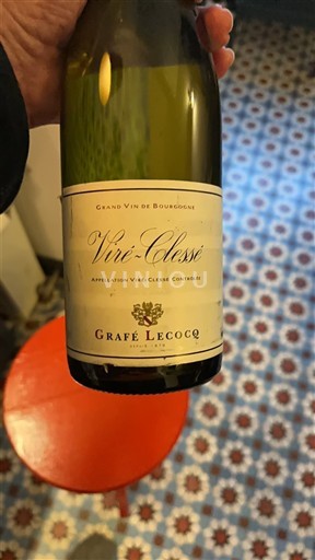Burgundy Viré-clessé Grafe Lecocq Non-Vintage