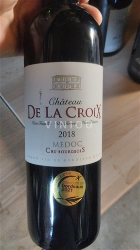 Bordeaux Médoc Cru Bourgeois Château La Croix 2018