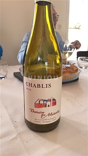 Borgogna Chablis Domaine S Malandes 2023