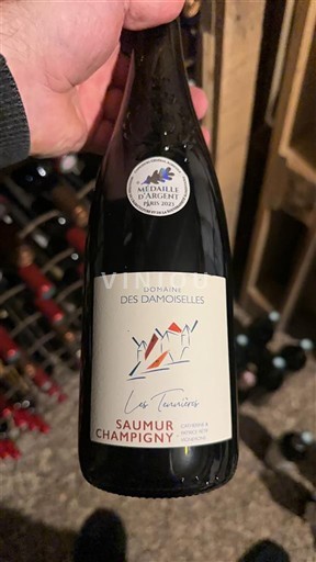 Rượu vang Rouge sec Les Tannières Domaine S Damoiselles Non millésimé Pháp Thung lũng sông Loire Saumur-champigny AOC