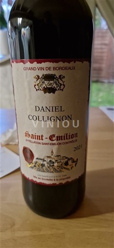 Bordeaux Saint-Émilion Daniel Collignon 2021