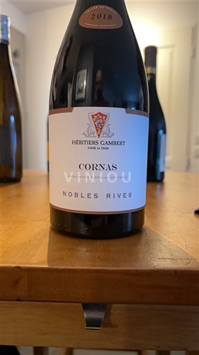 Rhône-dalen Cornas Héritiers Cambret Nobles Rives 2018