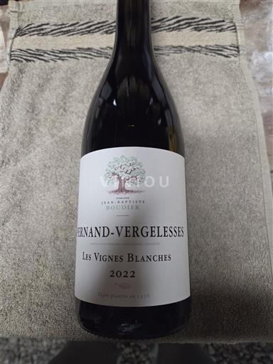 Burgundi Pernand-vergelesses Jean-Baptiste Boudier Les Vignes Blanches 2022