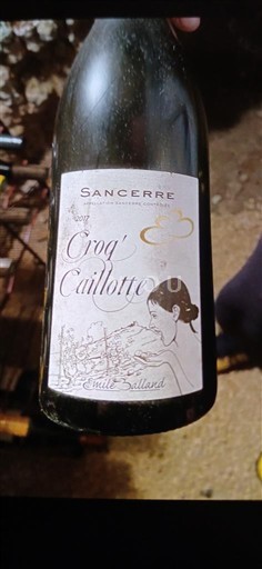 Loire Valley Sancerre Éric Belland Croq' Caillotte 2017