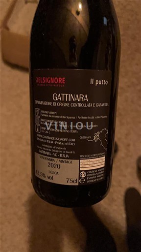 Piemonte Gattinara Delsignore il putto 2020