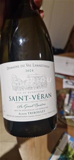 Borgoña Saint-Véran Domaine Val Lamartinien Clos Grand Cozian 2024