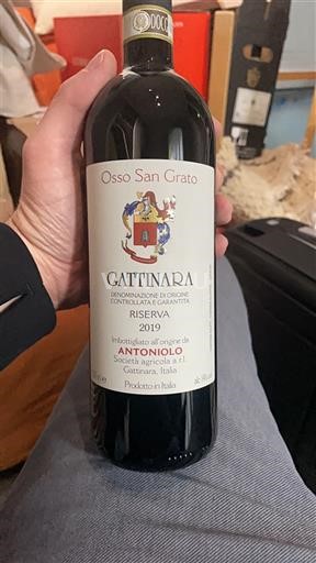 Piemonte Gattinara Antoniolo Osso San Grato 2019