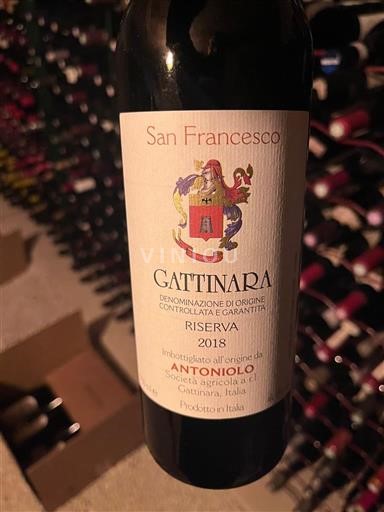Piemonte Gattinara Antoniolo San Francesco Riserva 2018