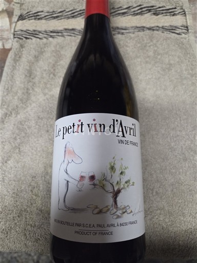 Rhône Valley Châteauneuf-du-Pape Paul Avril Le petit vin d'Avril 2023