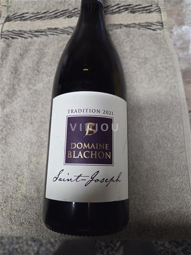 Rhône Valley Saint Joseph Domaine Blachon Tradition 2021