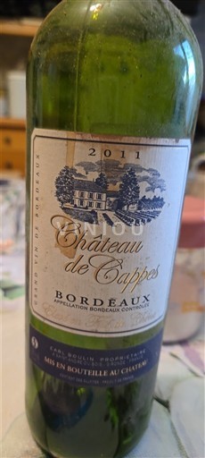 Bordeaux Château Cappes 2011
