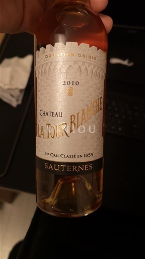 Bordeaux Sauternes Premier Cru Château La Tour Blanche 2010