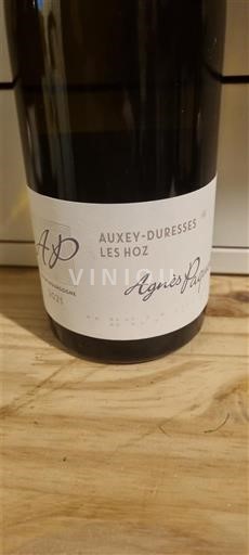 Bourgogne Auxey-duresses Agnès Paquet Les Hoz 2021