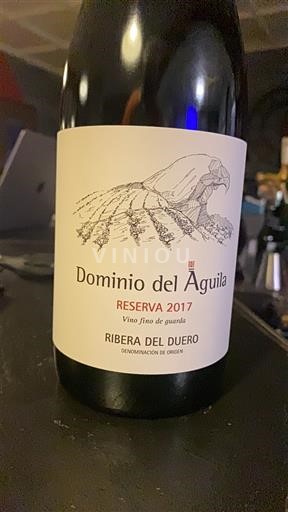 Castile and León Ribera del Duero Dominio del Aguila Reserva 2017