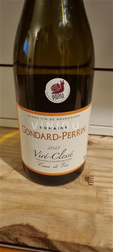 Burgundy Viré-clessé Domaine Gondard-Perrin du Vieux 2023