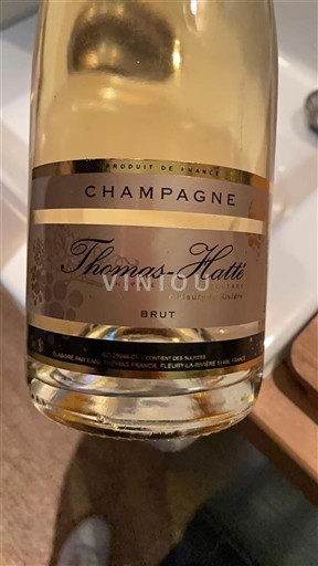 Champaña Champán Thomas-Hatté 2018