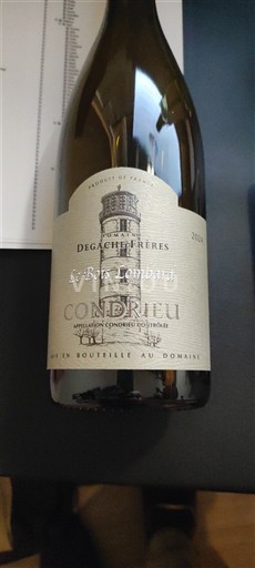 Rhône Valley Condrieu Degache Frères Le Bois Lombard 2024