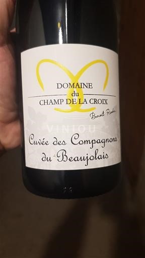 Beaujolais Domaine Champ de la Croix des Compagnons du Beaujolais 2020