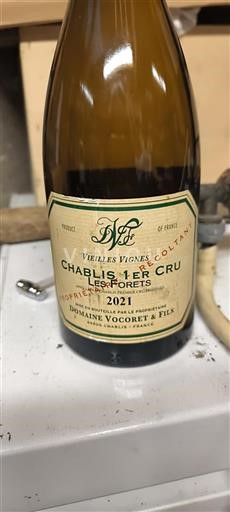 Borgoña Petit-chablis Premier Cru Domaine Vocoret & Fils Vieilles Vignes - Les Forêts 2021